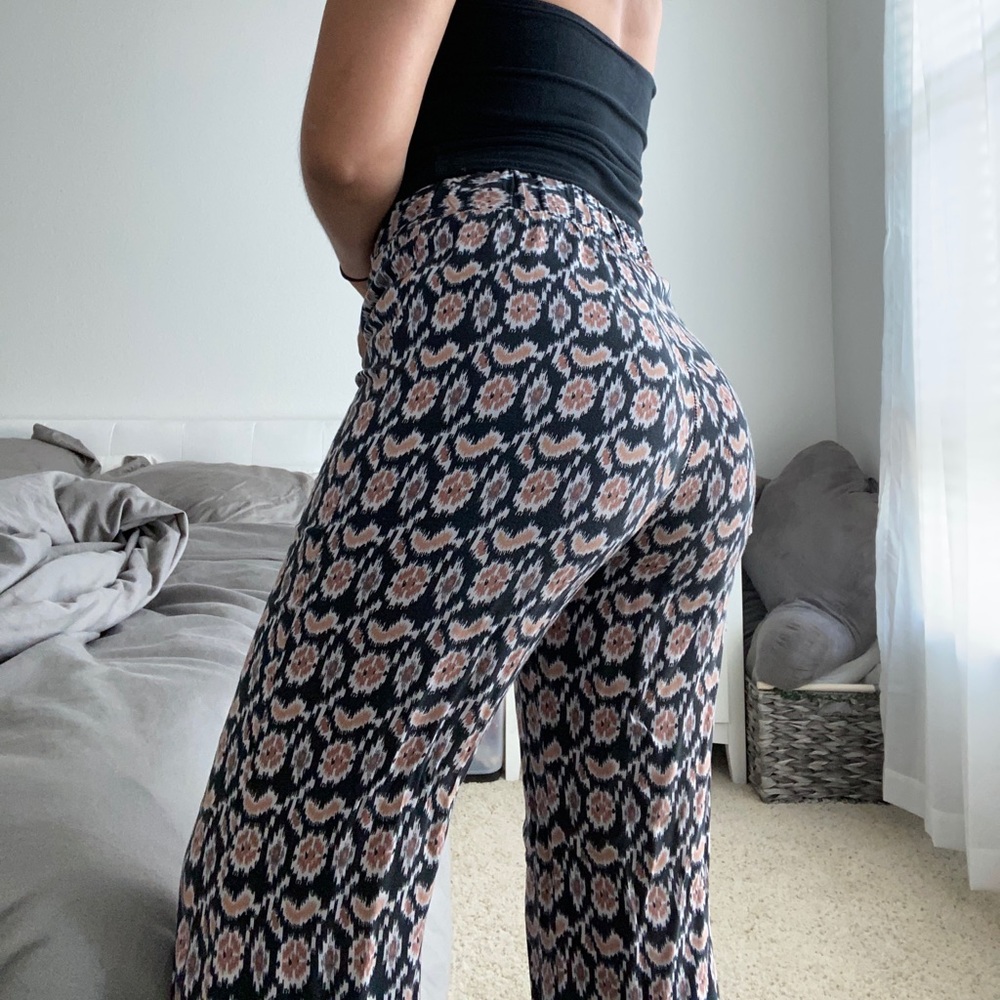 blu pepper pattern elephant pants